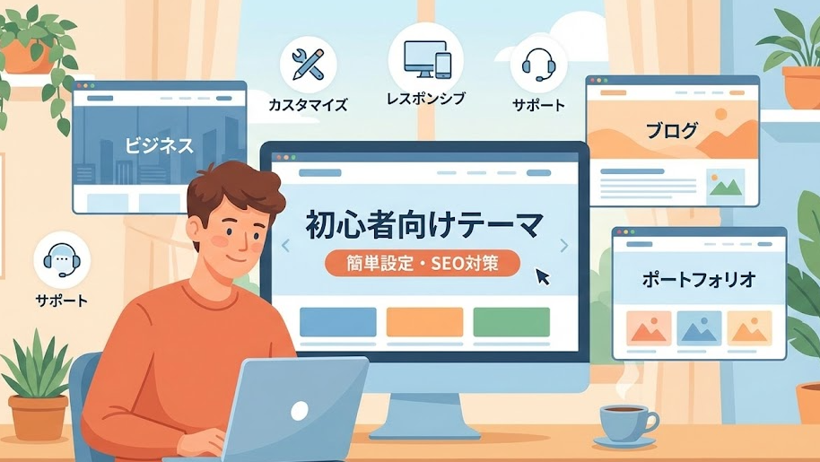 ワードプレス初心者でも使いやすいSEO対策済みオススメ有料テーマ