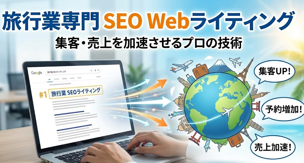 SEO対策にもなるホームページ作成の際のWEBライティング術
