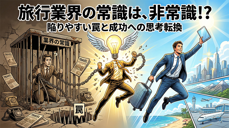 異業種から旅行会社を始めた人がハマる“業界常識のワナ”
